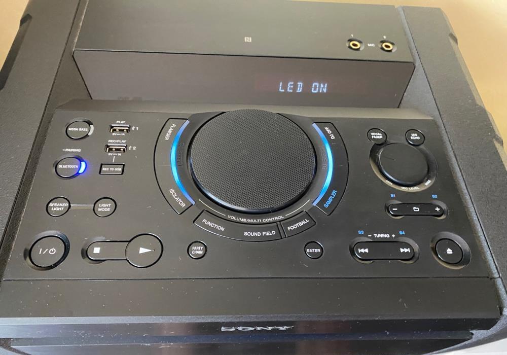 Sistem Sony home audio SHAKE-X3D cu bluethooth si functie DJ