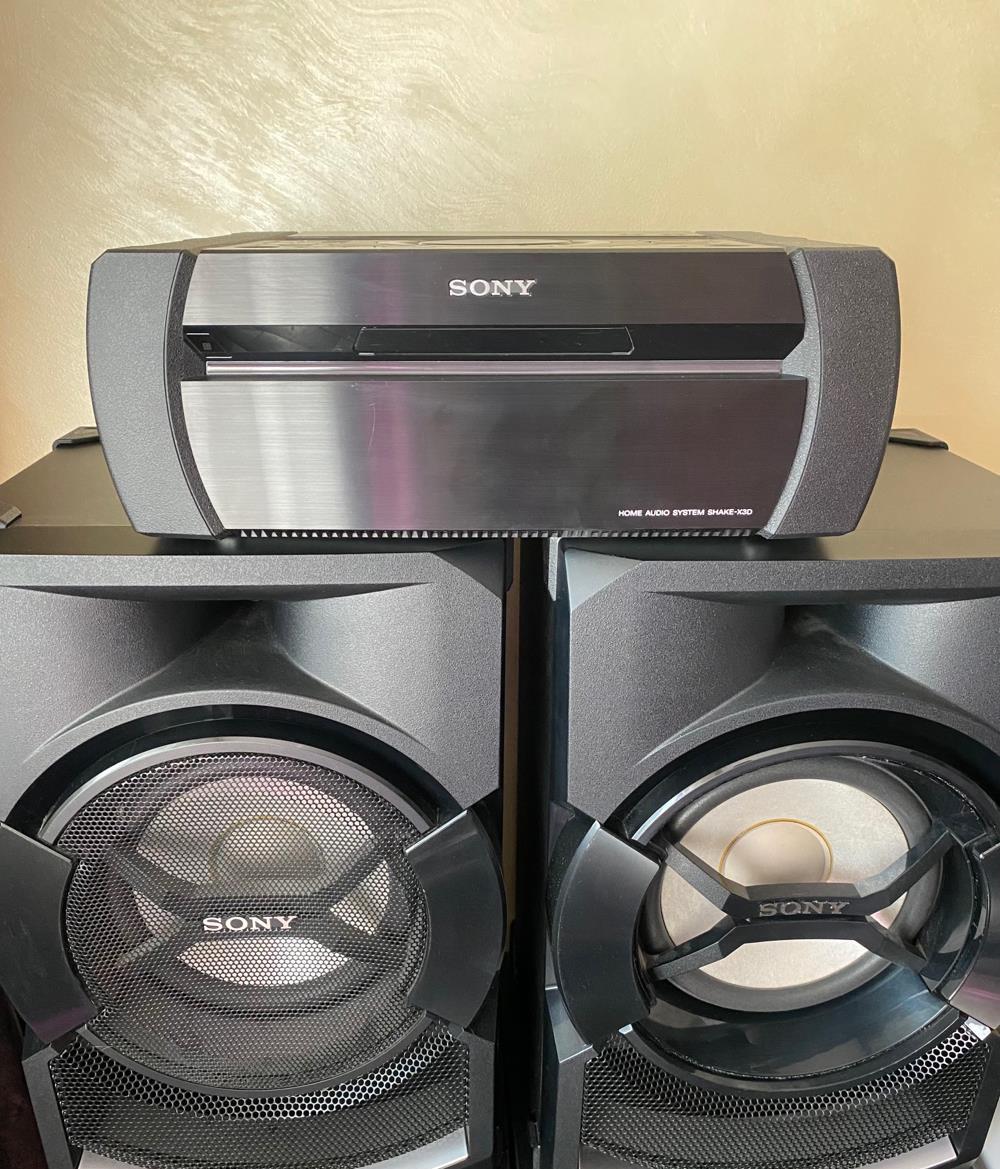 Sistem Sony home audio SHAKE-X3D cu bluethooth si functie DJ