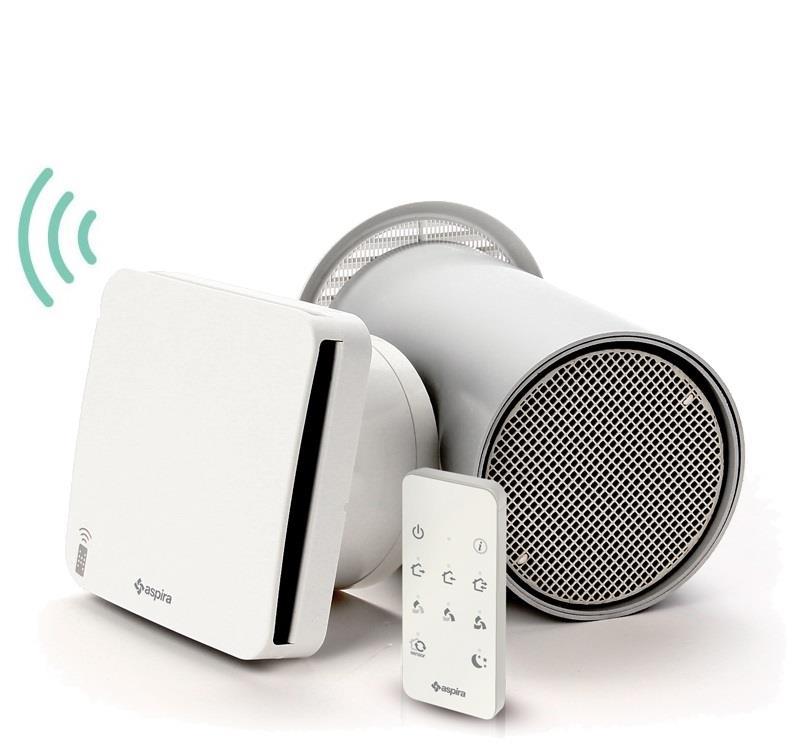 Sistem ventilatie ECOCOMFORT RF 160 MASTER
