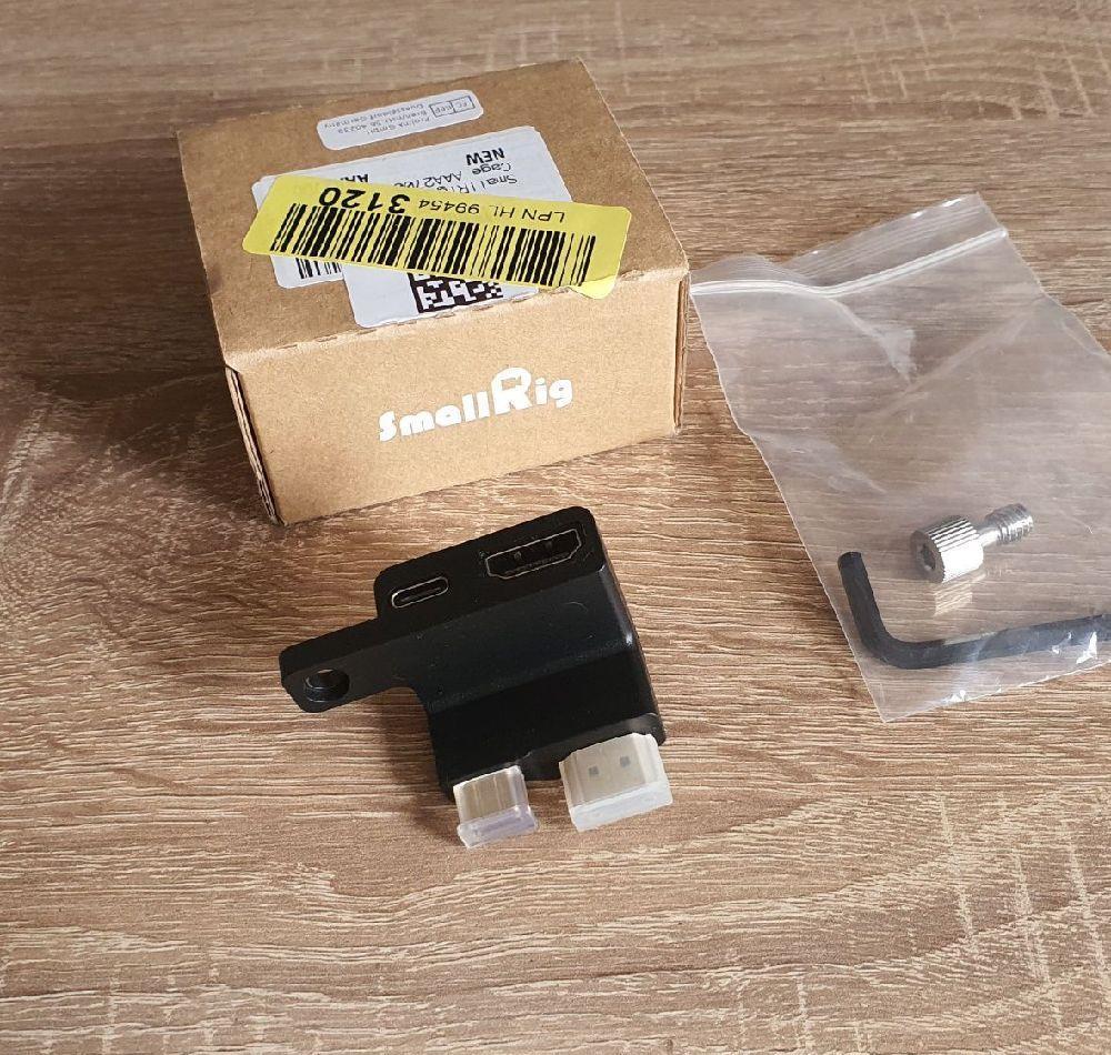 SmallRig AAA2700 adaptor unghi drept HDMI/Type-C pentru cage BMPCC 4K