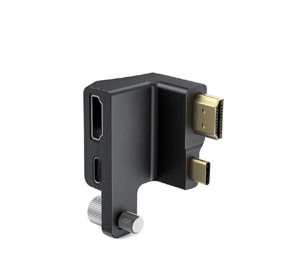 SmallRig AAA2700 adaptor unghi drept HDMI/Type-C pentru cage BMPCC 4K