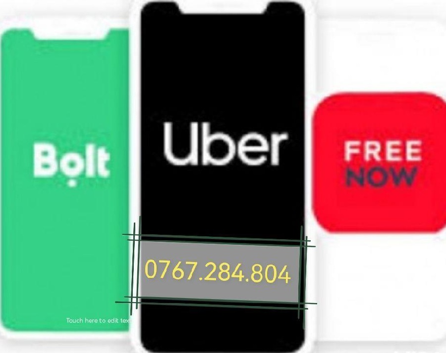 Sofer Uber Bolt Freenow taxi