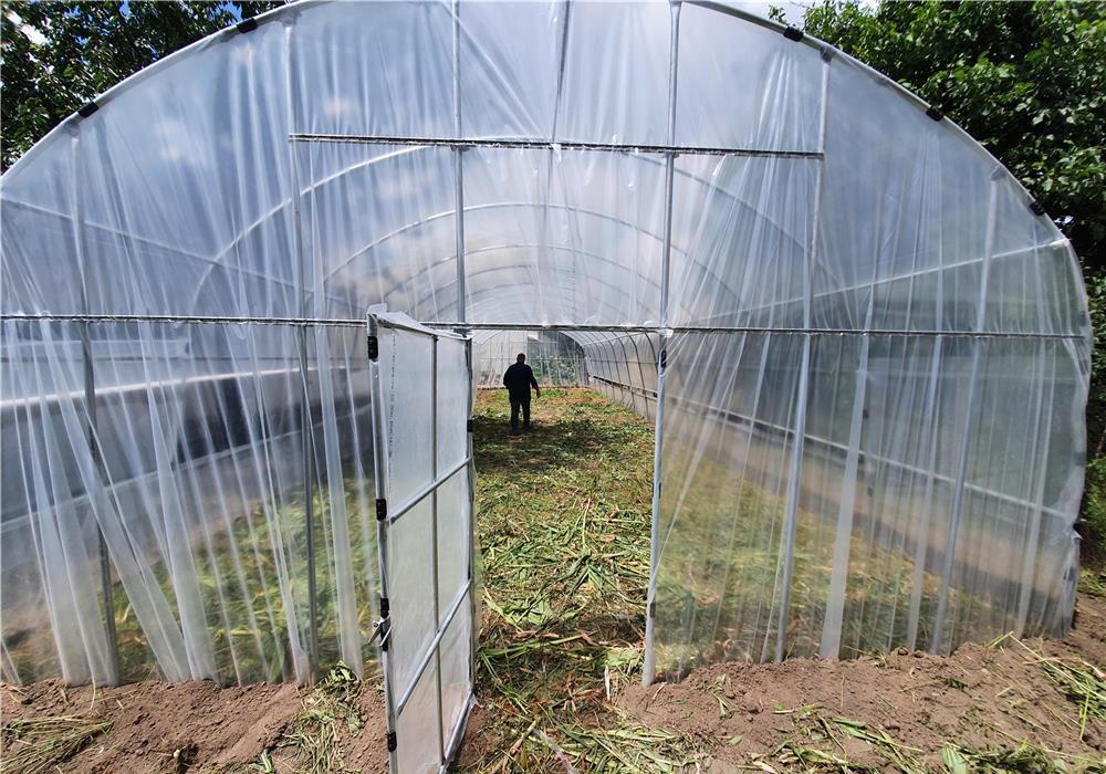 SOLAR de gradina, pentru legume si flori, 20 m lungime/6 m latime