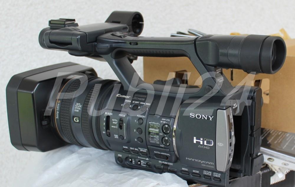 sony ax 2000 full hd camera stare noua