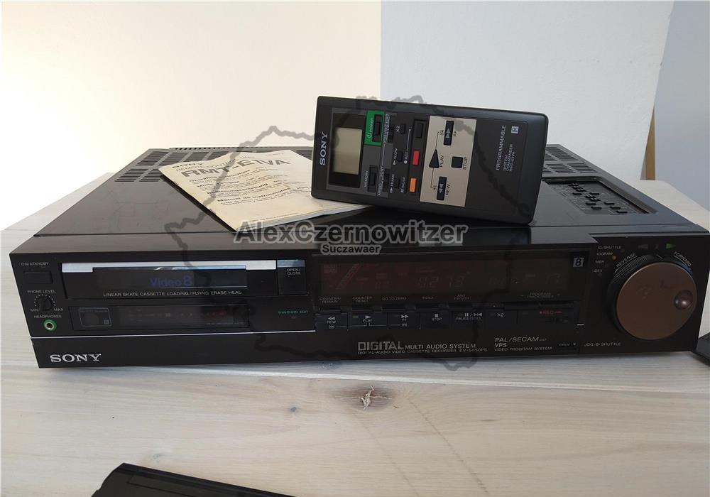 SONY EV-S850PS, Video8 Recorder cu telecomandă