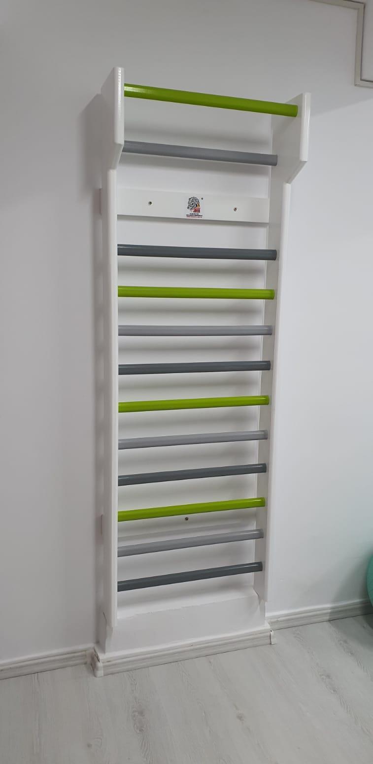Spalier Gimnastica SCHROTH, 200x80 cm, Colorat, 12 Bare - M220LC12