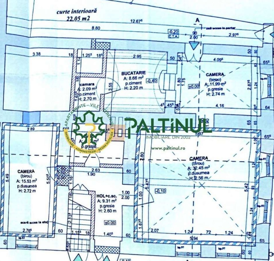 Spatiu birouri zona centrala