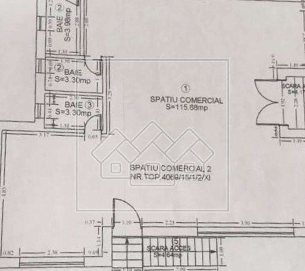 Spatiu comercial de vanzare pe Rahovei
