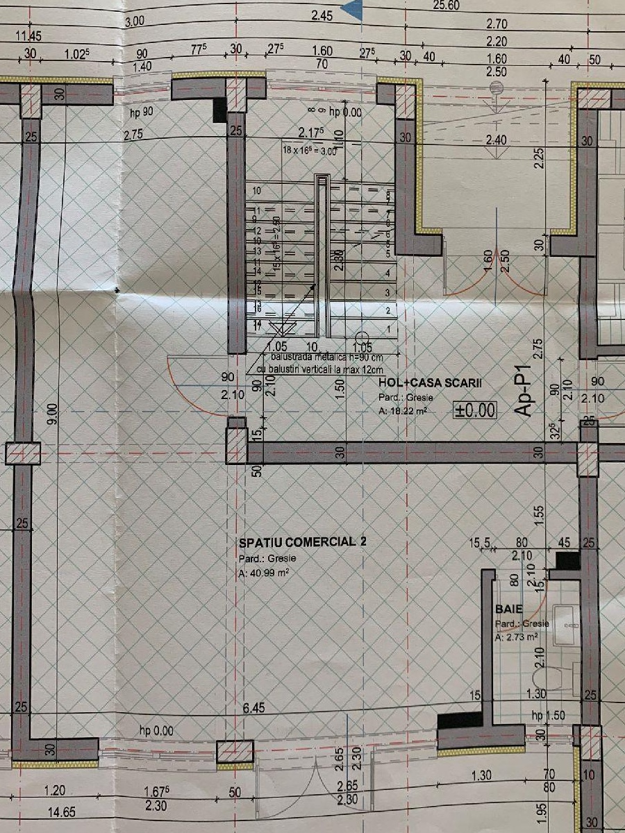 Spatiu comercial Ghimbav 41mp tip studio