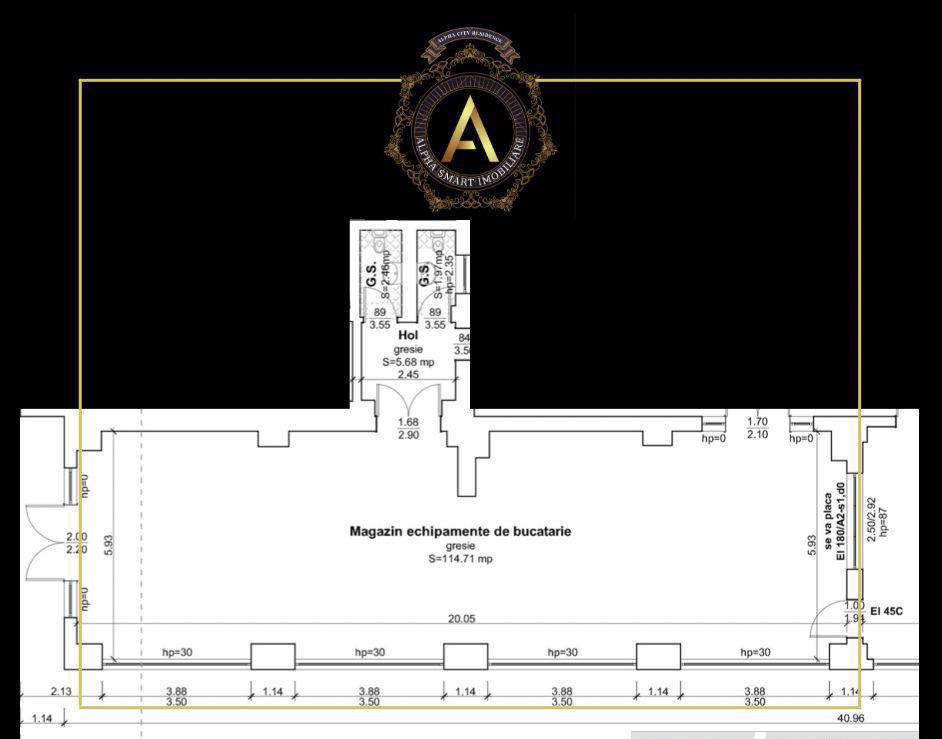 Spatiu comercial la artera principala Calea Dorobantilor - Timisoara !
