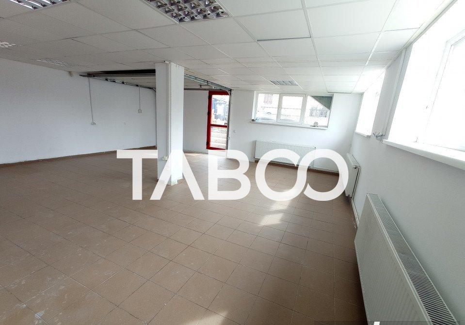 Spatiu comercial open space 120 mp de inchiriat Turnisor Sibiu