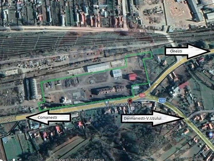 Spatiu de birouri + teren in DARMANESTI de vanzare