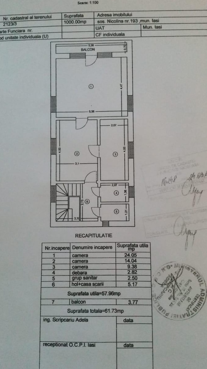 Spatiu de inchiriat in zona foarte buna, strada principala Iasi-Vaslui,aproape de Vama Iasi 5500ron