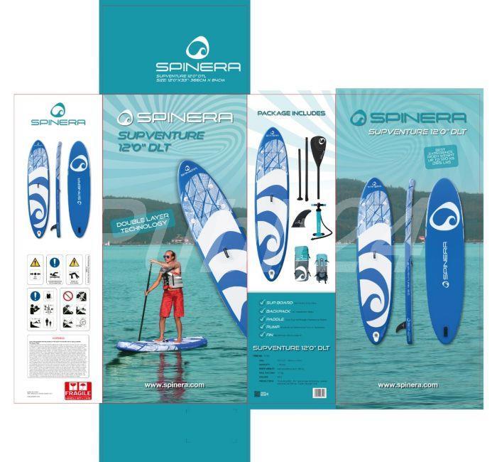 Spinera SUP Supventure 12.0 DLT - 366x84x15cm - pe stoc