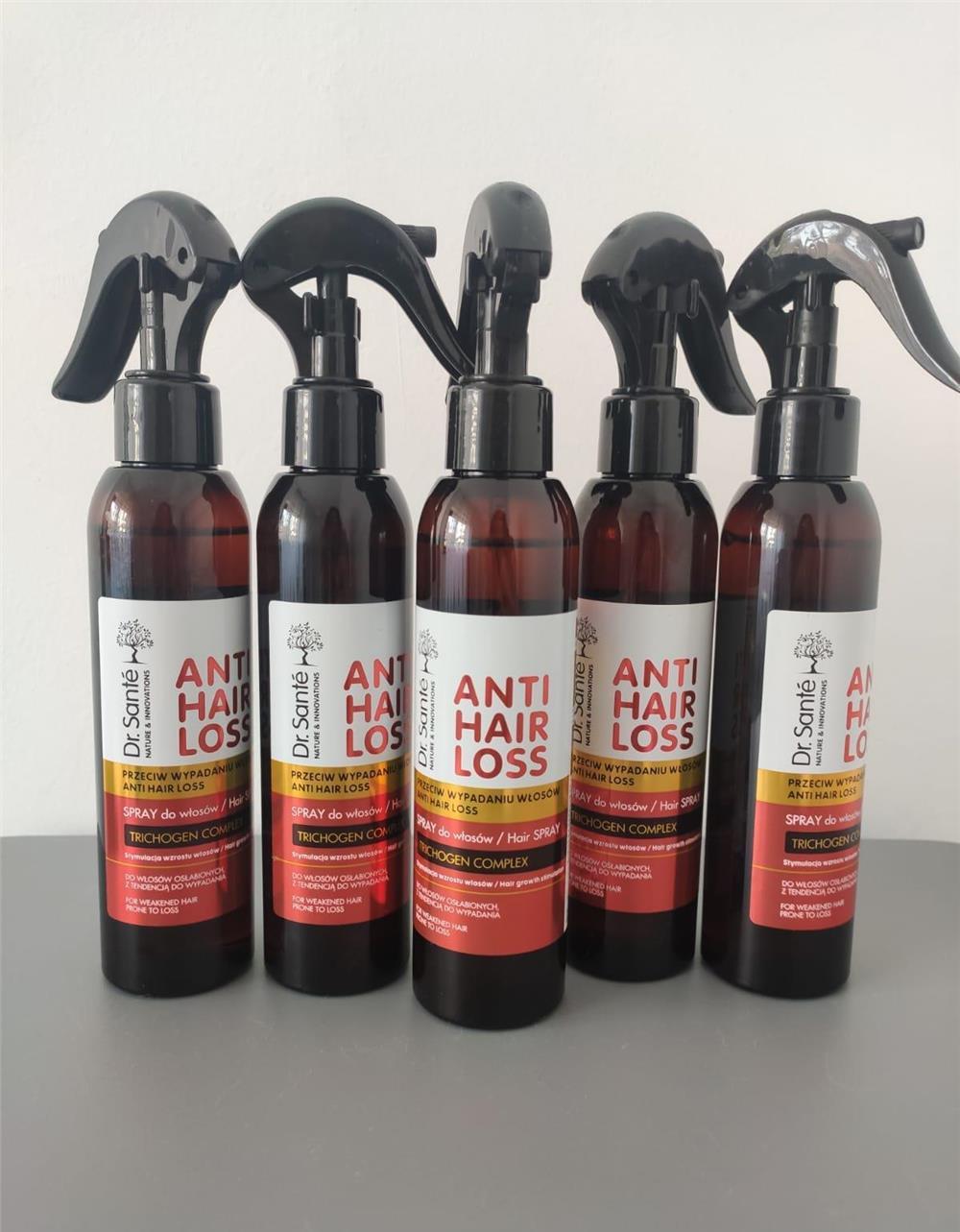 Spray anticadere și stimularea creșterii părului Dr Sante