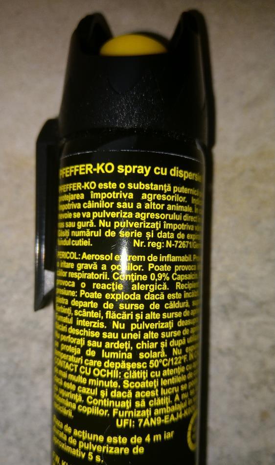 spray paralizant