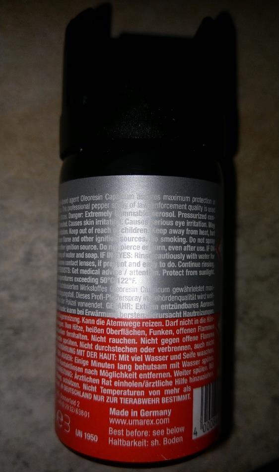 spray paralizant