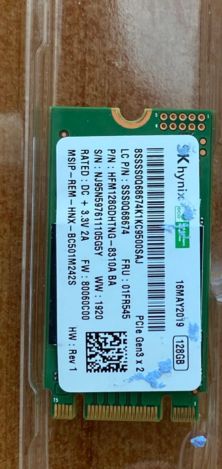 ssd 128 gm m2 hynix