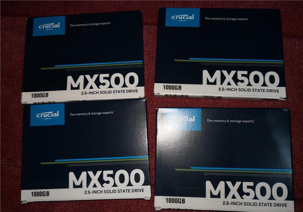 SSD Crucial MX500 1TB Sata3 NOU