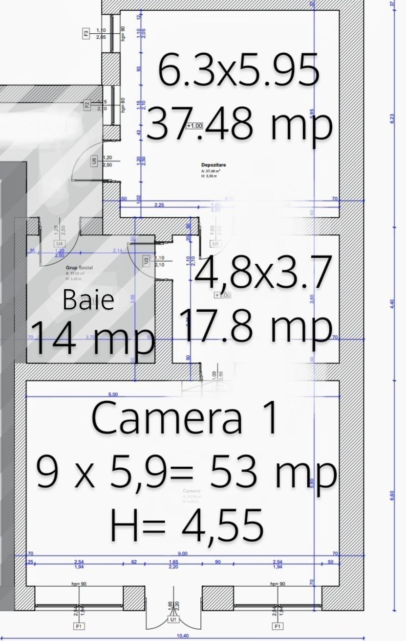 Stada Principala Bocsa, spatiu comerial 120 mp