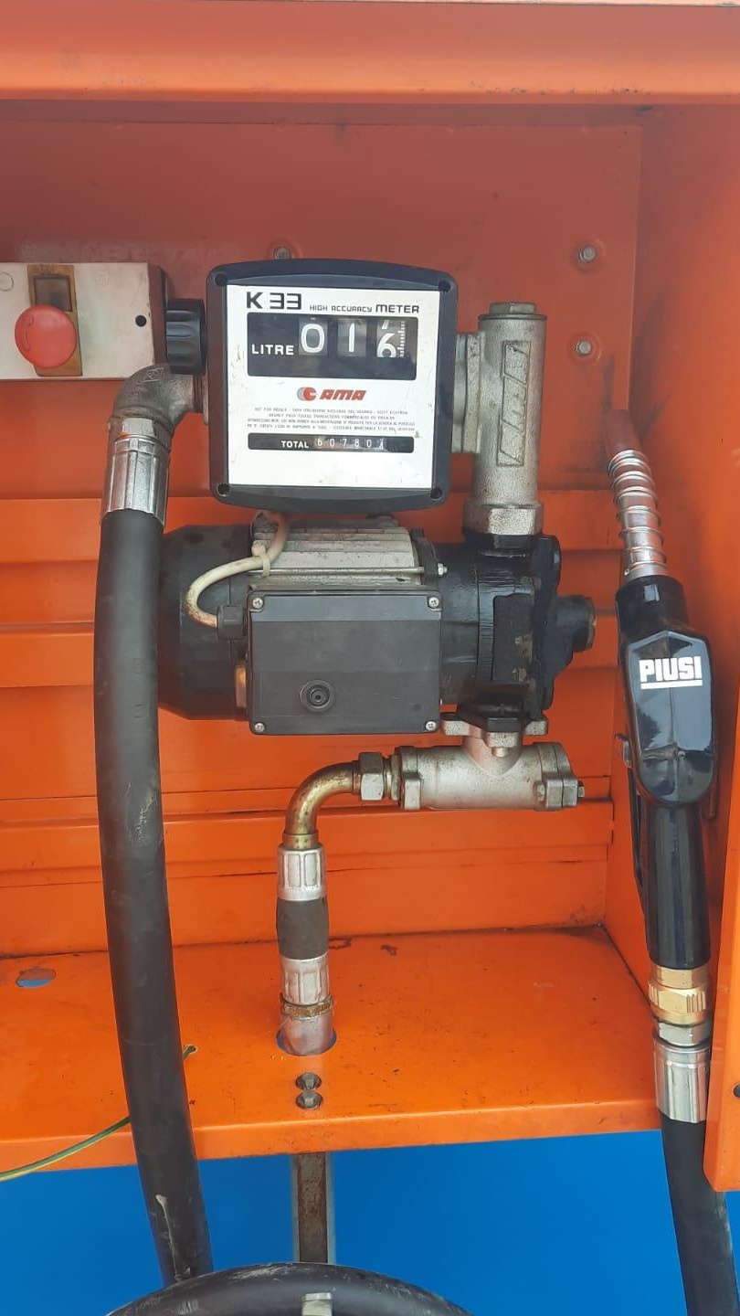 Statie motorina 7000l cu pompa in caseta debit 120 l/ minut