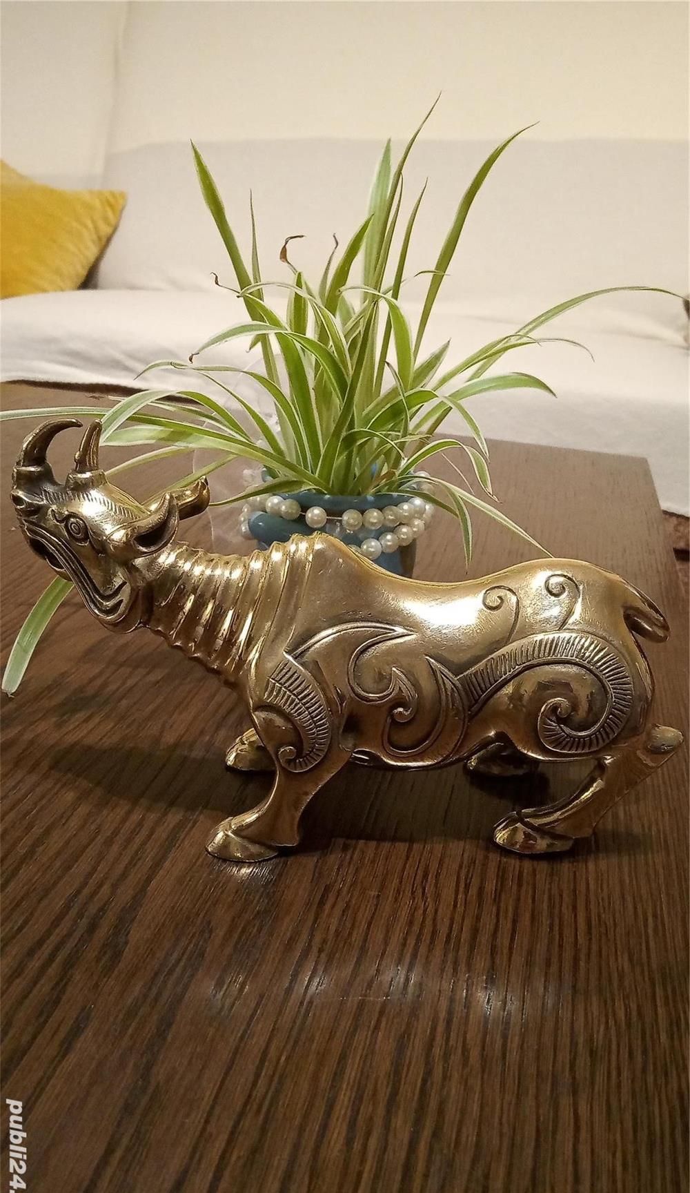 Statueta bronz masiv, lucky charm