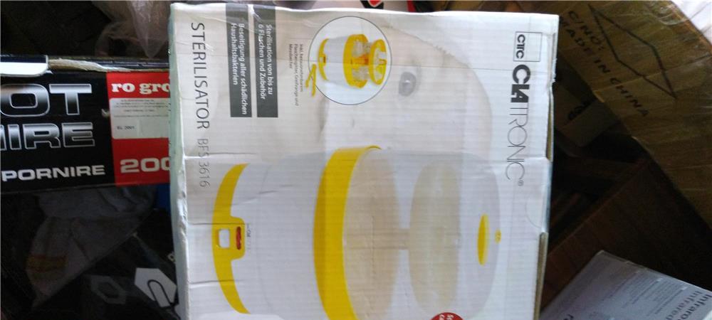 Sterilizator electric pentru biberoane si accesorii, 6 sticle