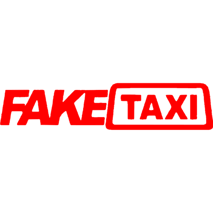 Sticker auto Fake taxi 25x5cm
