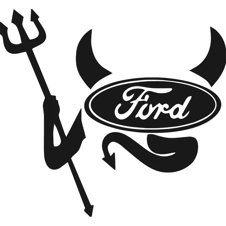 Sticker auto Ford 16cm x14 cm