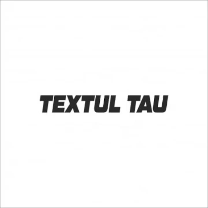 Sticker Personalizat - Textul Tau - 15 cm - Alb