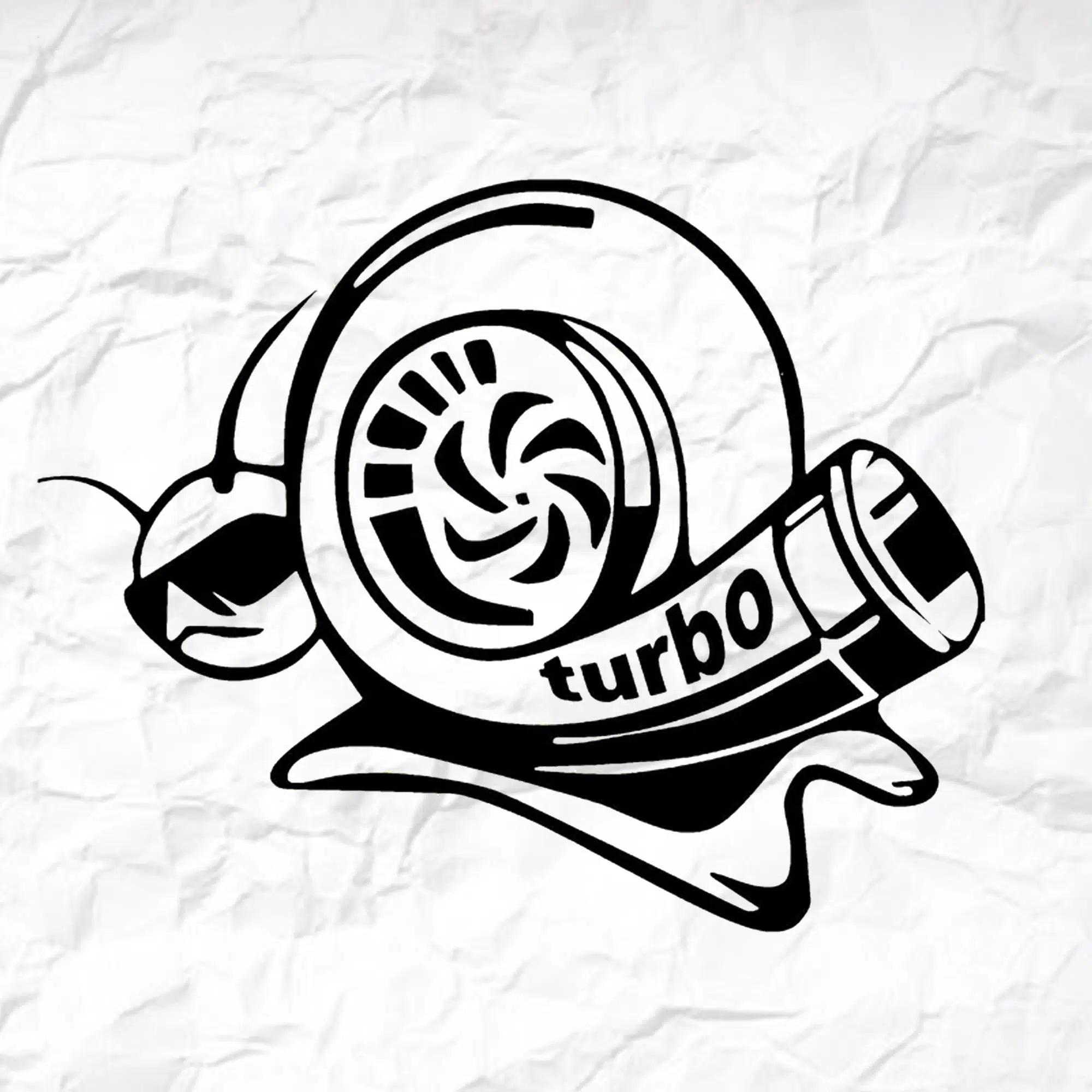 Sticker Turbo Melc 15cm