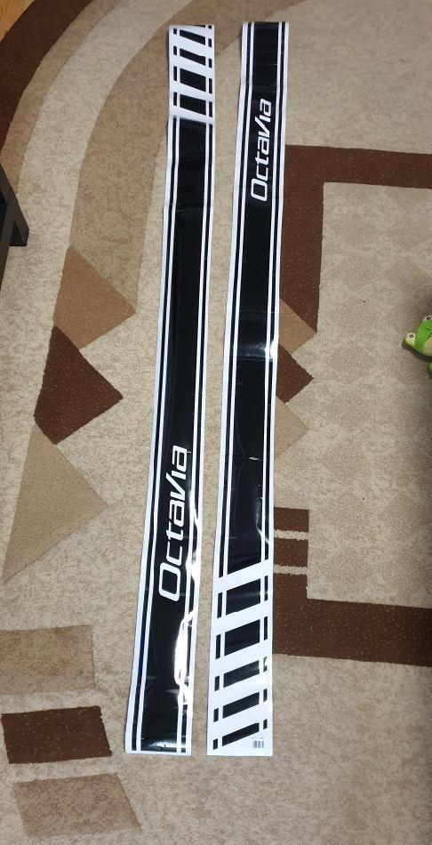 Stickere Laterale Negru Octavia
