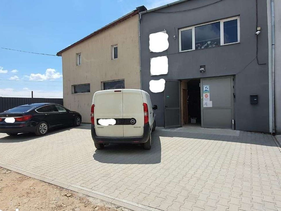 Str. Europa, vind hala + birouri 240mp, 120000euro