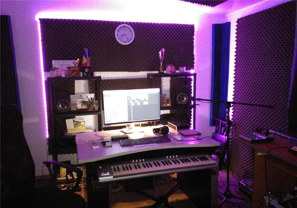 Studio de înregistrări audio - producție muzicală