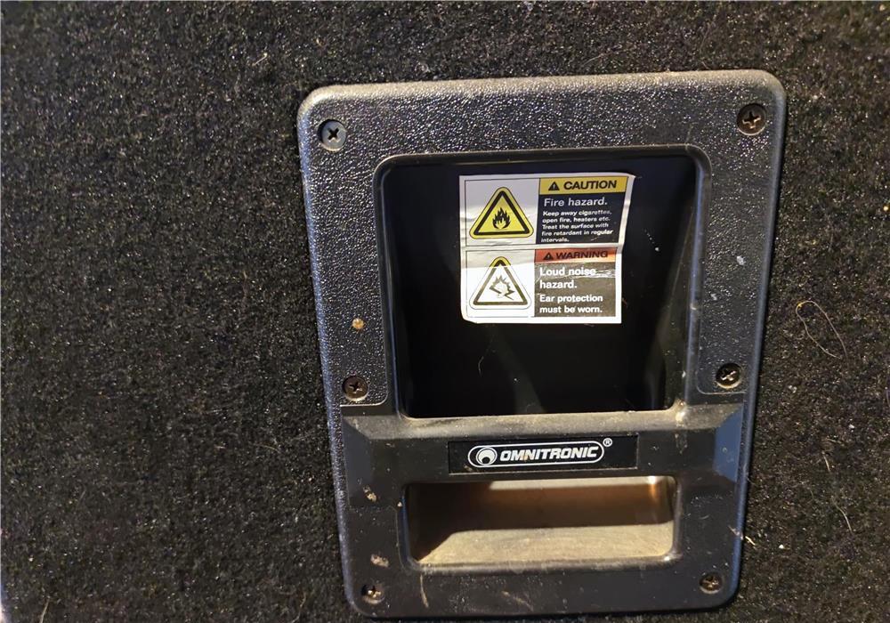 Subwoofer Omnitronic BX 1550