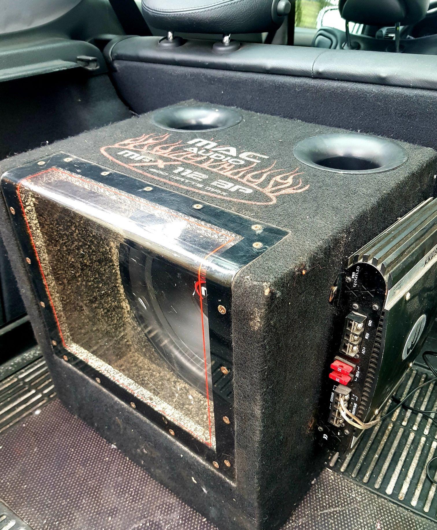 Subwoofer + statie Tub de bass