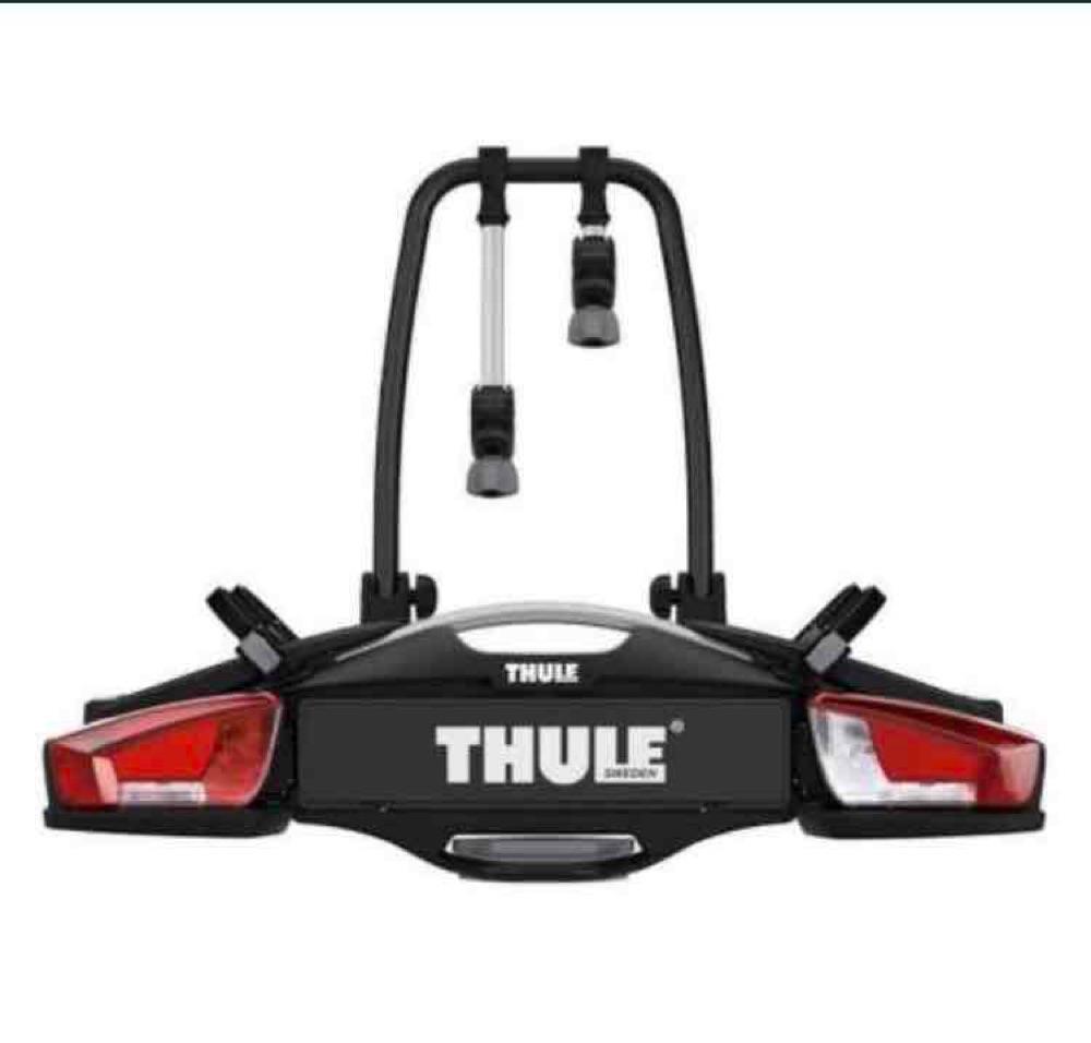 Suport 2 biciclete Thule VeloCompact 924001 cu prindere pe carlig