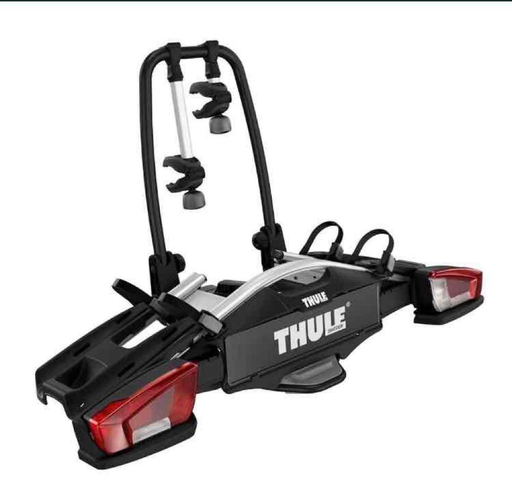 Suport 2 biciclete Thule VeloCompact 924001 cu prindere pe carlig