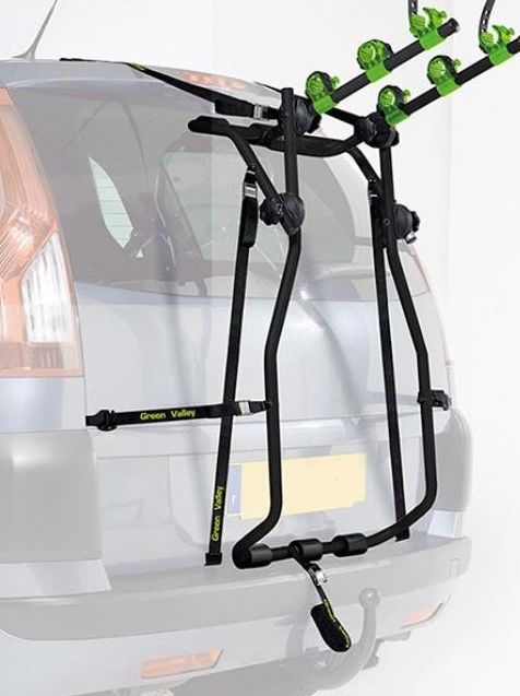 Suport biciclete Green Valley pentru 3 biciclete, prindere pe haion