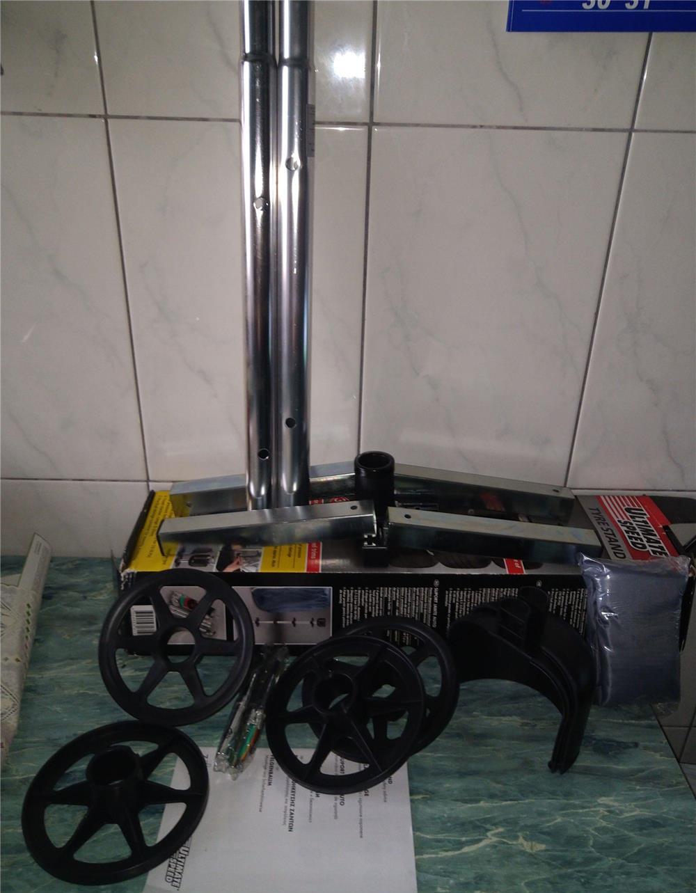 SUPORT METALIC ROTI AUTO, 4 ANVELOPE MAXIM 100 KG -125 RON