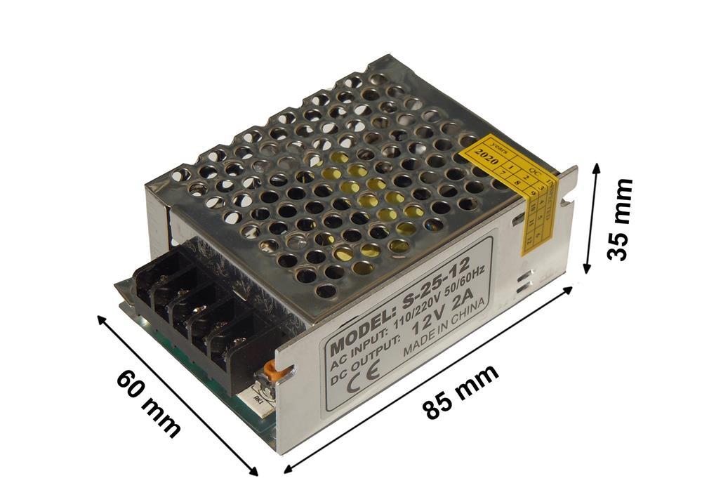 Sursa alimentare in comutatie 12V - 2A stabilizata