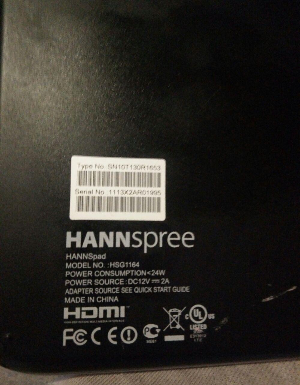 Tableta Hannspree 10 inch noua