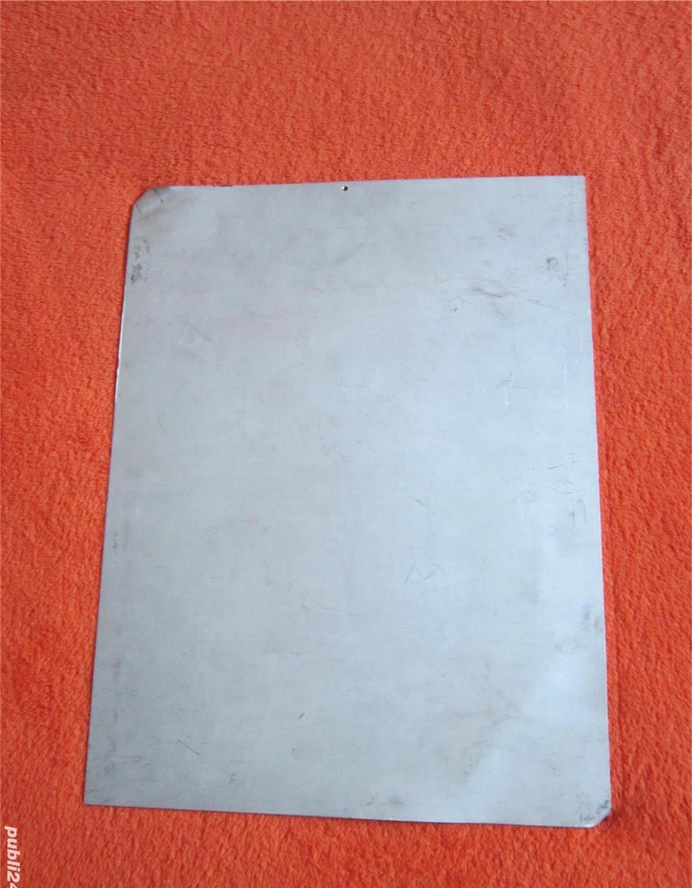 tablou metalic,vintage-Fecioara Maria,Iisus si Ioan-dupa Rafael-cadou inedit