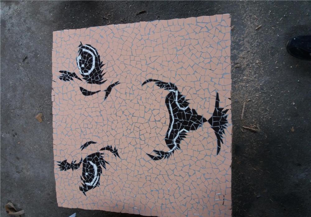 Tablou mozaic ceramica Felina