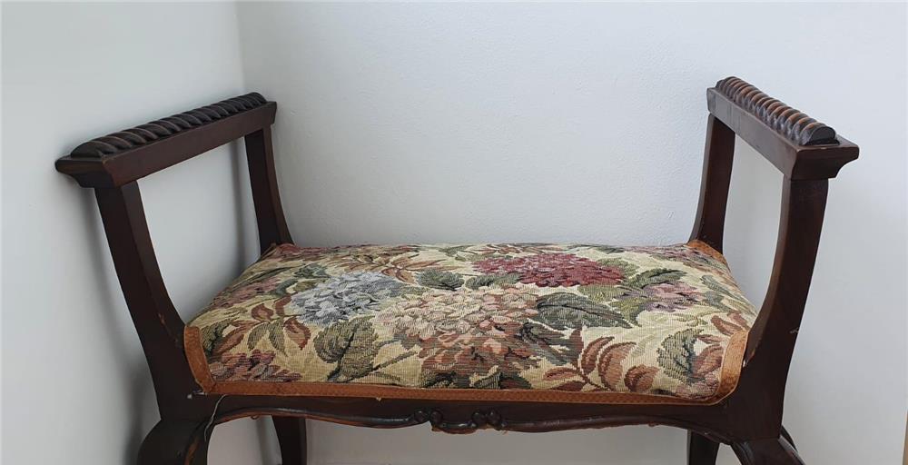 Taburet Scaun stil Rococo lemn