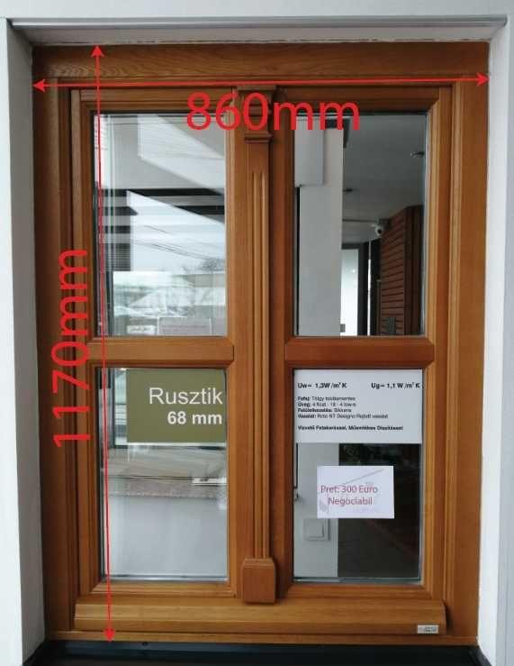 Tamplarie termoizolanta lemn stratificat