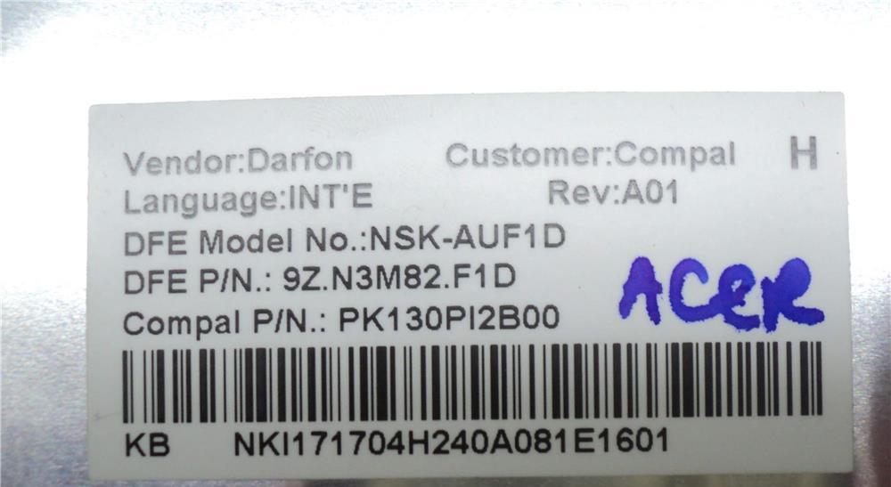 Tastatura Originala Laptop Acer CODE: NSK-AUF1D