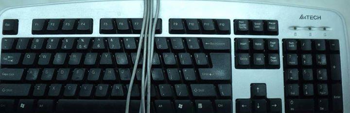 Tastatura PC A4Tech Model: KBS-720 Gri PS2