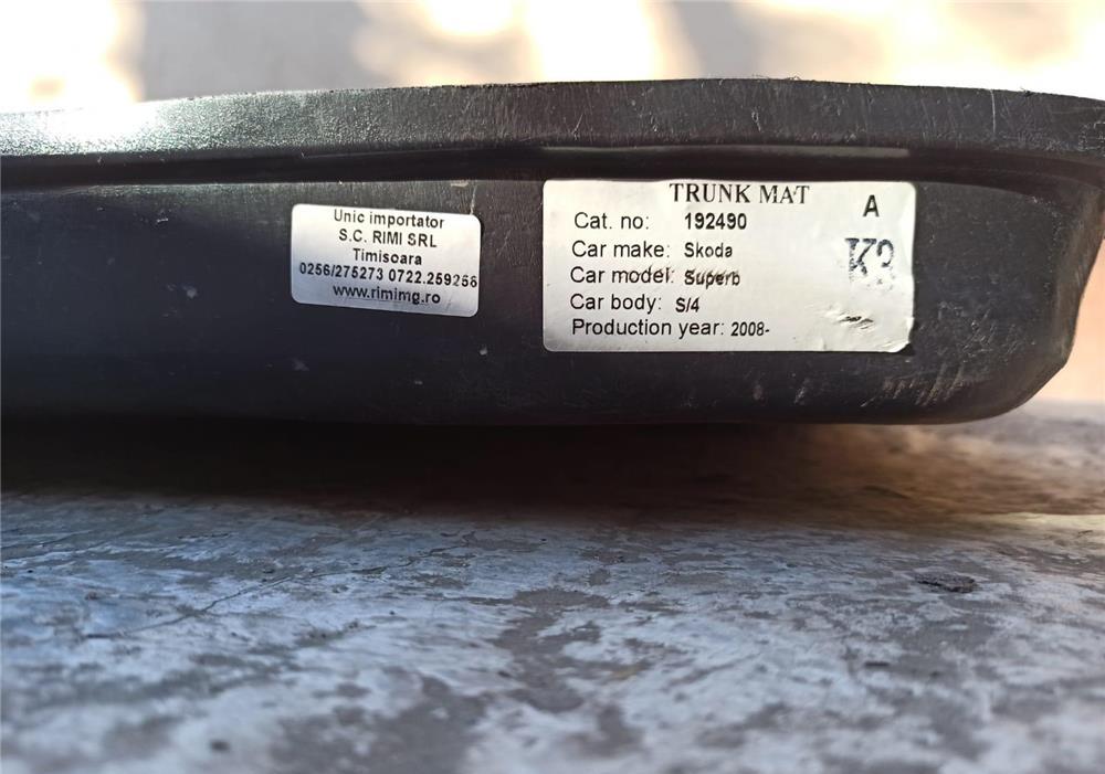 Tavita portbagaj Skoda Superb 2