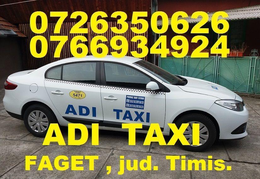TAXI  FAGET , jud. Timis.